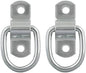 Curt Manufacturing 83731 1200 lb Capacity Zinc Plated D-Ring (2 Pack)