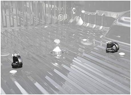 Curt Manufacturing OEM Compatible Safety Chain Anchor Kit for Ford and GM Titan Models (Part #60691)