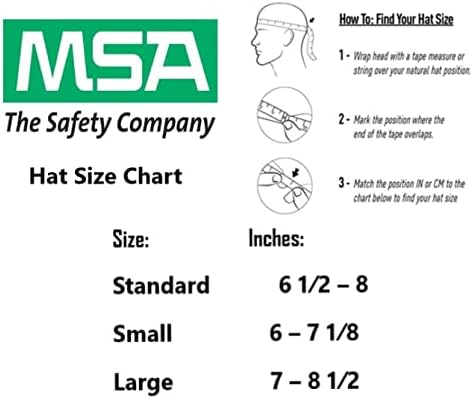 MSA 475405 Large Skullgard Cap Style Safety Hard Hat with Fas-Trac III Ratchet Suspension | Non-slotted Cap, Made of Phenolic Resin, Radiant Heat Loads up to 350F - Large Size in Natural Tan