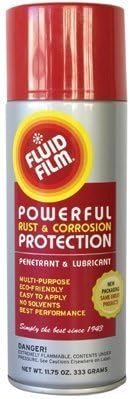 Eureka Chemical AS11 Fluid Film Clear Straw – MIL-C-16173, ASTM Preventive Lubricant, 11.75 oz Aerosol Can (Pack of 12)