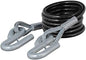Curt Manufacturing Replacement 84-Inch Tow Bar Safety Cable with Hooks, 7500 lbs Capacity