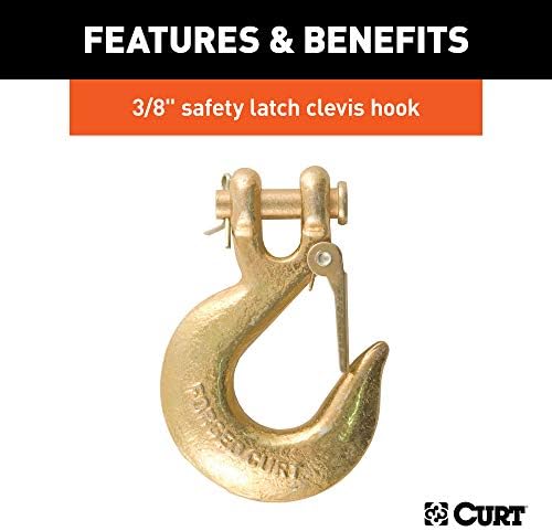 Curt Manufacturing 3/8 Inch x 31 Inch Grade 70 Plus Latch Chain - Part Number 80316