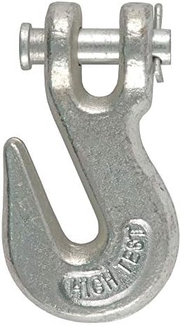 Curt Manufacturing 81330 1/4 Inch Clevis Grab Hook Grade 43 with 2,600 lb Capacity