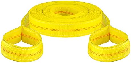 Curt Manufacturing 83066 30 ft Vehicle Recovery Strap - 20,000 lb Capacity