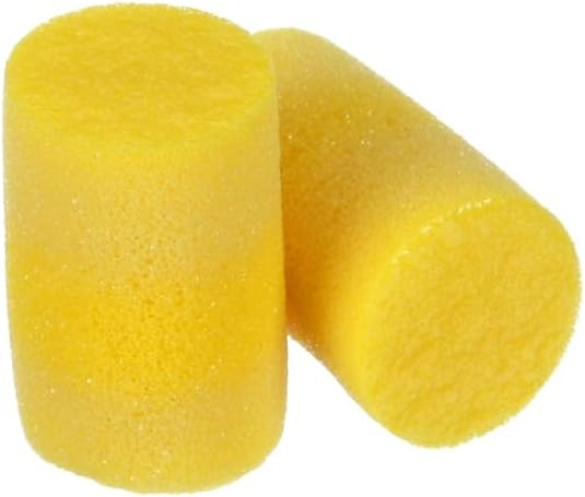 3M E·A·R Classic Earplugs – Uncorded Yellow PVC Foam, Pillow Paks, 200 Pairs – Noise Reduction & Comfort Fit