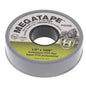 Hercules PTFE MEGATAPE – 1/2" x 1000" (Grey) | Heavy-Duty Thread Seal Tape for Plumbing & Industrial Use
