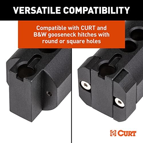 Curt Manufacturing Rockerball 2 5/16 Inch Cushion Hitch Gooseneck Ball (Part #60654)