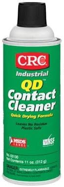 CRC QD™ Contact Cleaner – 11 oz Aerosol, Quick-Drying, NSF P1, Hydrocarbon-Like Odor (03130, 12/Case)