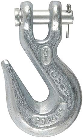 Curt Manufacturing 3/8 inch Grade 43 Clevis Grab Hook with 5,400 lb Capacity