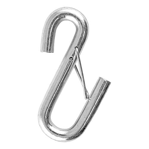 Curt Manufacturing 81820 7/16-Inch Shook with Wire Latch, 5000 lb Capacity, Class 3 Zinc