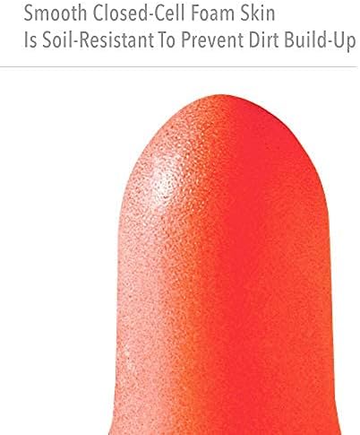 Howard Leight MAX Disposable Foam Earplugs – 200 Pairs – Highest NRR 33 – Orange