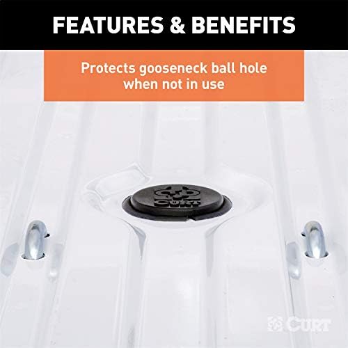 Curt Manufacturing Replacement Gooseneck Hitch Cap (Part #66155)