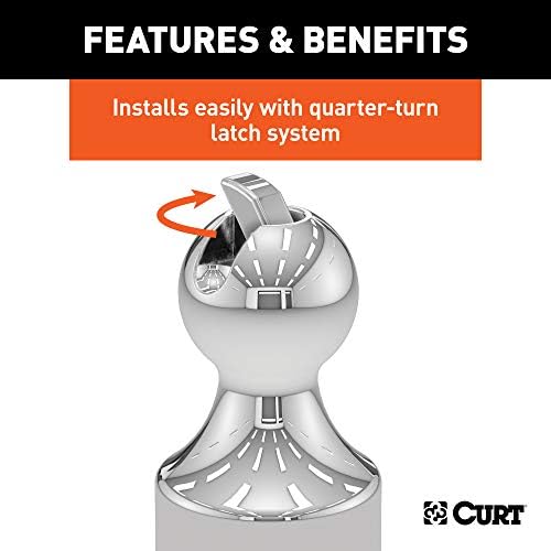 Curt Manufacturing OEM Puck 2-5/16 Inch Gooseneck Kit for Ford F-250/F-350, GM 2500/3500, Titan with 13 C and 16 C Bed Applications