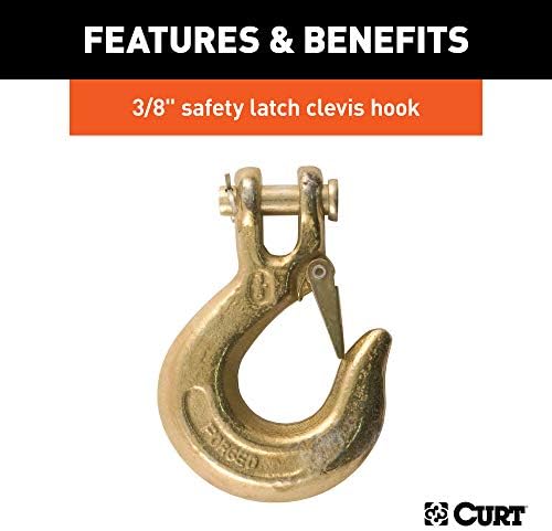 Curt Manufacturing 80315 Grade 43 Plus 3/8 Inch x 31 Inch Trailer Chain