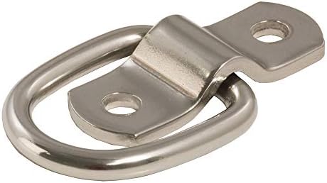 Curt Manufacturing 83732 1200 Lb Capacity Stainless Steel D-Ring