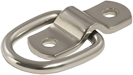 Curt Manufacturing 83732 1200 Lb Capacity Stainless Steel D-Ring