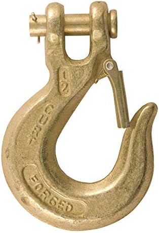 Curt Manufacturing 81980 1/2 Inch Clevis with Latch Grade 80