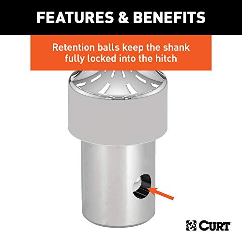 Curt Manufacturing 60627 2 5/16-Inch OEM Style Gooseneck Hitch Ball for Trucks Without Puck System