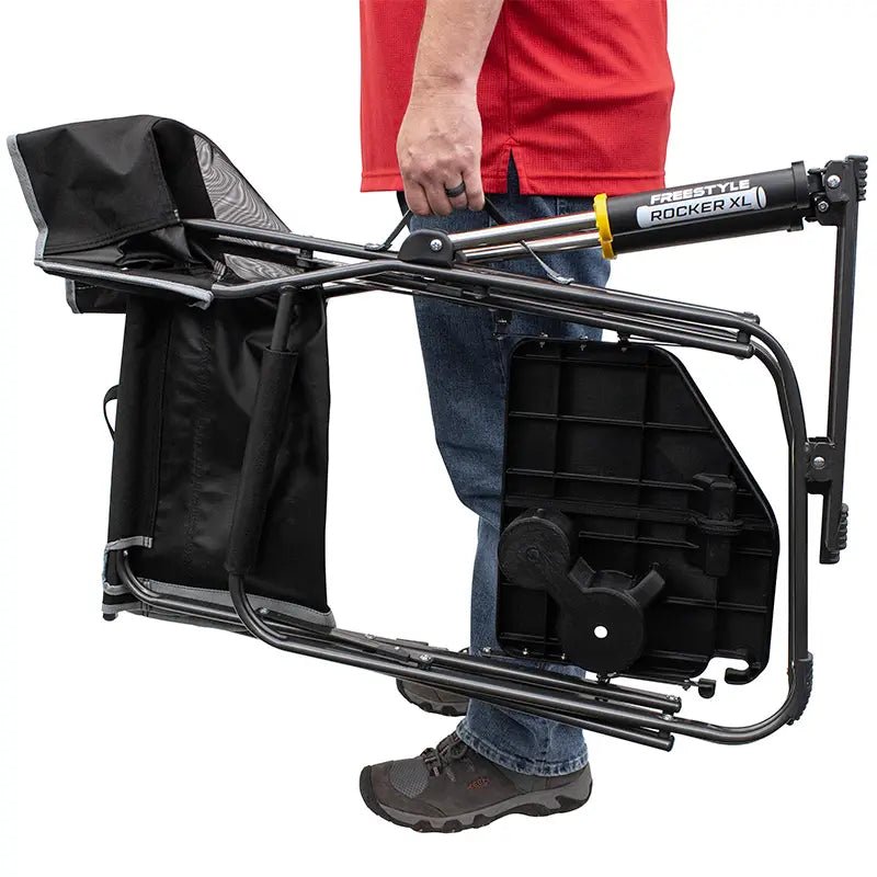 GCI Outdoor Freestyle Rocker X L with Side Table - Black, Part Number 47110 - Autosphere