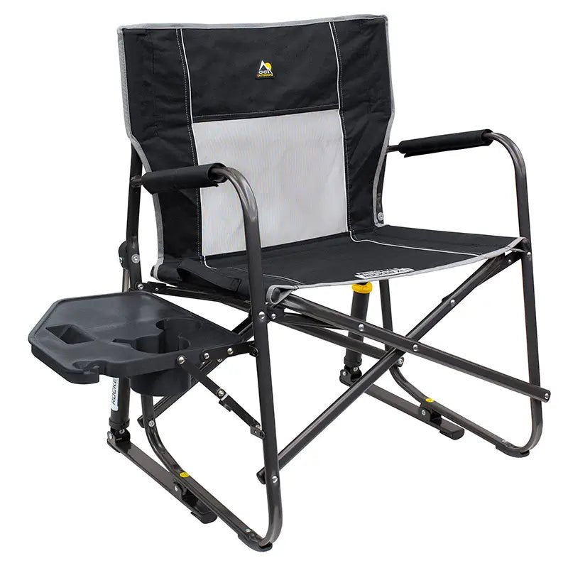 GCI Outdoor Freestyle Rocker X L with Side Table - Black, Part Number 47110 - Autosphere
