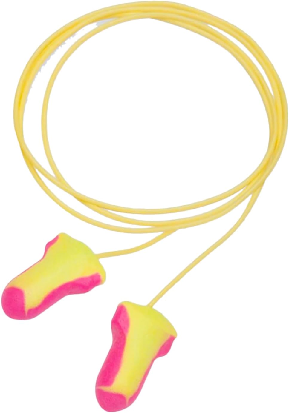 Honeywell Howard Leight LL-30 Laser Lite Corded Earplugs – 32 NRR, Disposable, Magenta/Yellow