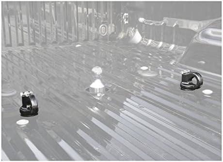 Curt Manufacturing OEM Compatible Safety Chain Anchor Kit for Ford and GM Titan Models (Part #60691)