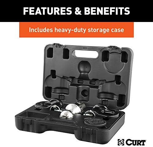 Curt Manufacturing 60669 OEM Puck System Gooseneck Ball Bracket for 6.75 ft Silverado/Sierra 2500/3500 Bed