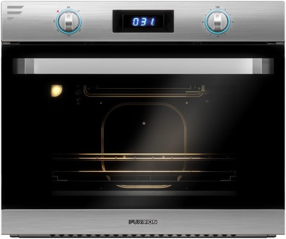 Lippert® 22-Inch Built-In Gas Oven – Stainless Steel | LED Timer | Model 2021123840