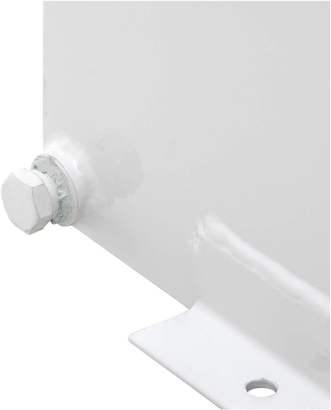 UWS United Welding Services 45 Gallon Steel Rectangle Transfer Tank - White