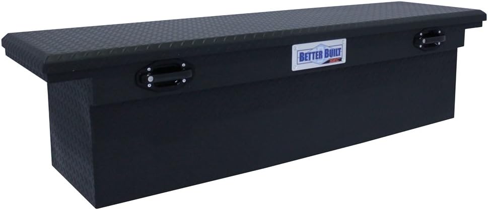 Better Built 72-Inch Single Lid Low Profile Deep Matte Black Security Box - Part 79211101