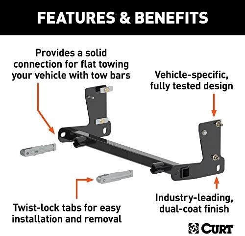Curt Manufacturing 70105 18 C Wrangler JL Custom Tow Bar Base Plate