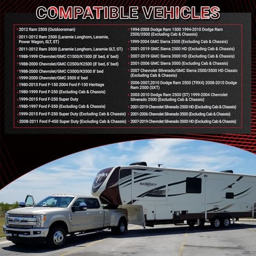 Curt Manufacturing Folding Ball Gooseneck Hitch Assembly (Part #61052)