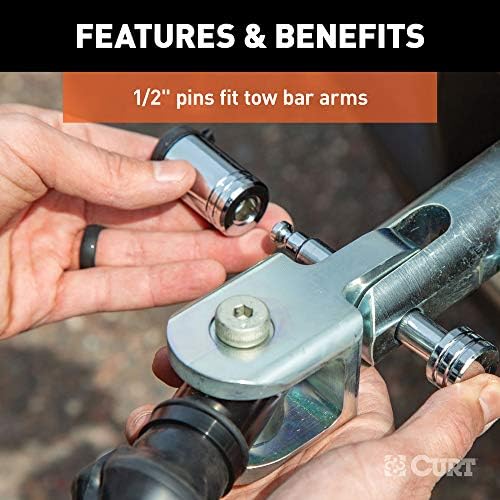 Curt Manufacturing Rambler Tow Bar Lock Set (Part #70005)