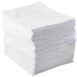 Oil-Only Sorbent Pads – Heavy-Weight, 15" x 17", 100-Pack, Absorbs Up to 20.5 Gallons