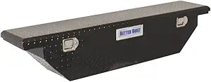 Better Built 73210285 60-Inch Crossover Classic Single Lid Narrow Profile Wedge Truck Tool Box - Black