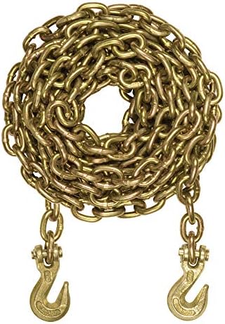 Curt Manufacturing Grade 70 Plus 5/16 in x 29.4 in Heavy Duty Chain (2 Pack) - Part 80308