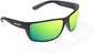 Bajio Sunglasses Bales Beach Green Mirror Glass Black Matte