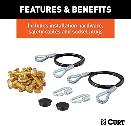 Curt Manufacturing 70108 18-C Equino X Custom Tow Bar Base Plate