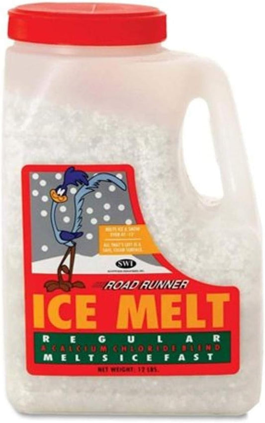 Scotwood Industries 12J-RR Road Runner Premium Ice Melter, 12-Pound White