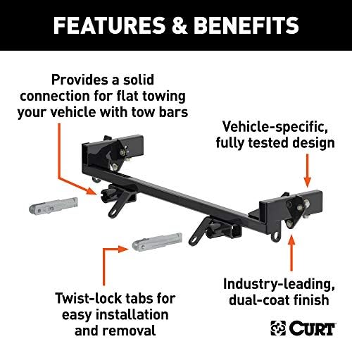 Curt Manufacturing 1214 CRV Custom Tow Bar Base Plate for Enhanced Vehicle Towing