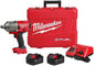 Milwaukee 2864-22R 18V Brushless 3/4'' High-Torque Impact Wrench w/ Friction Ring – Black and Red