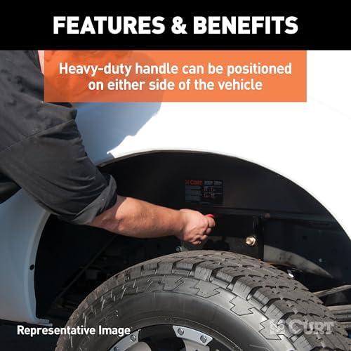 Curt Manufacturing 60710 Doublelock Gooseneck Kit for Silverado and Sierra 2500/3500