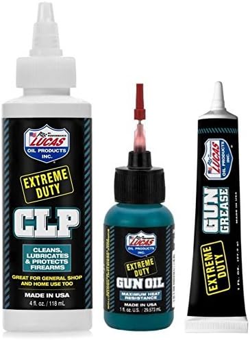 Lucas Oil 10915 Extreme Duty CLP Gun Oil, 4 Ounce, 1 Pack