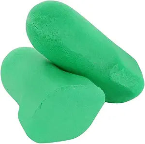 Howard Leight Maximum Lite Low Pressure Disposable Foam Earplugs – 200 Pairs (LPF-1), Green – NRR 30