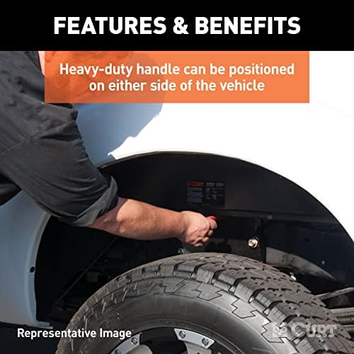 Curt Manufacturing 60712 Doublelock Gooseneck Kit for Silverado and Sierra 1500, 2500, 3500