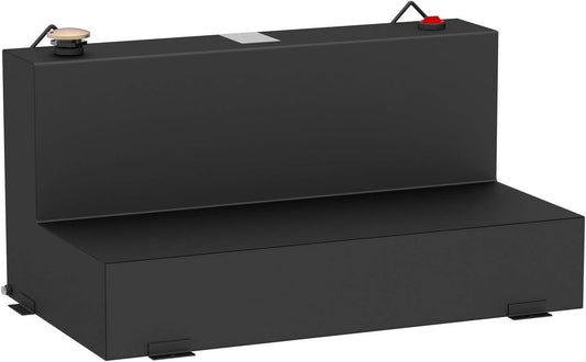 Better Built Black Steel 75-Gallon Transfer Tank - Short L Shape