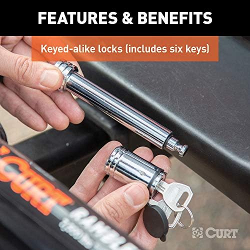 Curt Manufacturing Rambler Tow Bar Lock Set (Part #70005)