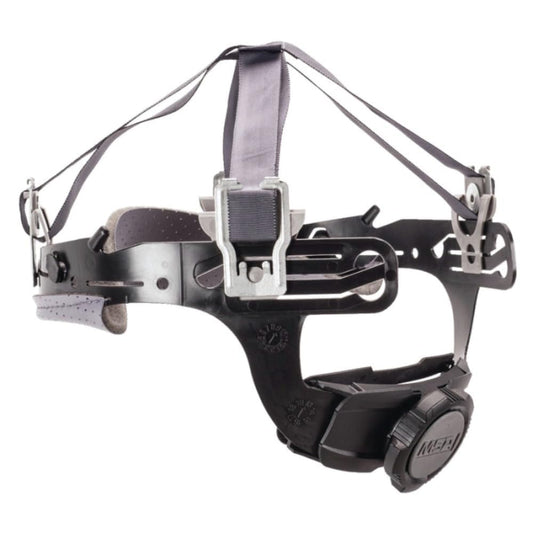 MSA Fas‑Trac III 4‑Point Ratchet Suspension – Standard Size, Black (Part #10153385) for Skullgard & Comfo‑Cap Helmets