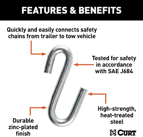 Curt Manufacturing 81640 13/32 Inch Shook with 3500 lb Capacity