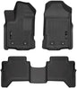 Husky Liner 94101 Front & Second Seat Floor Liners for 1923 Ford Ranger Super Crew, Black